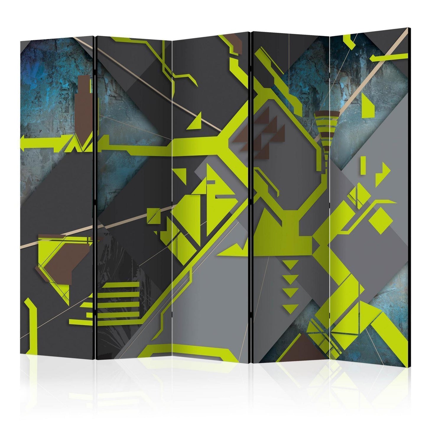Paravent - Dynamic paths II Artgeist