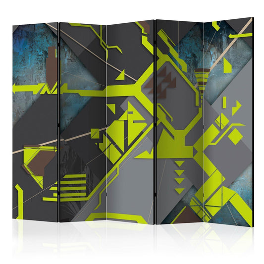 Paravent - Dynamic paths II Artgeist