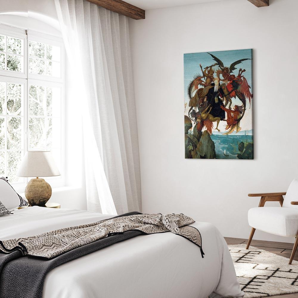 Leinwandbild - Michelangelo – The Torment of Saint Anthony