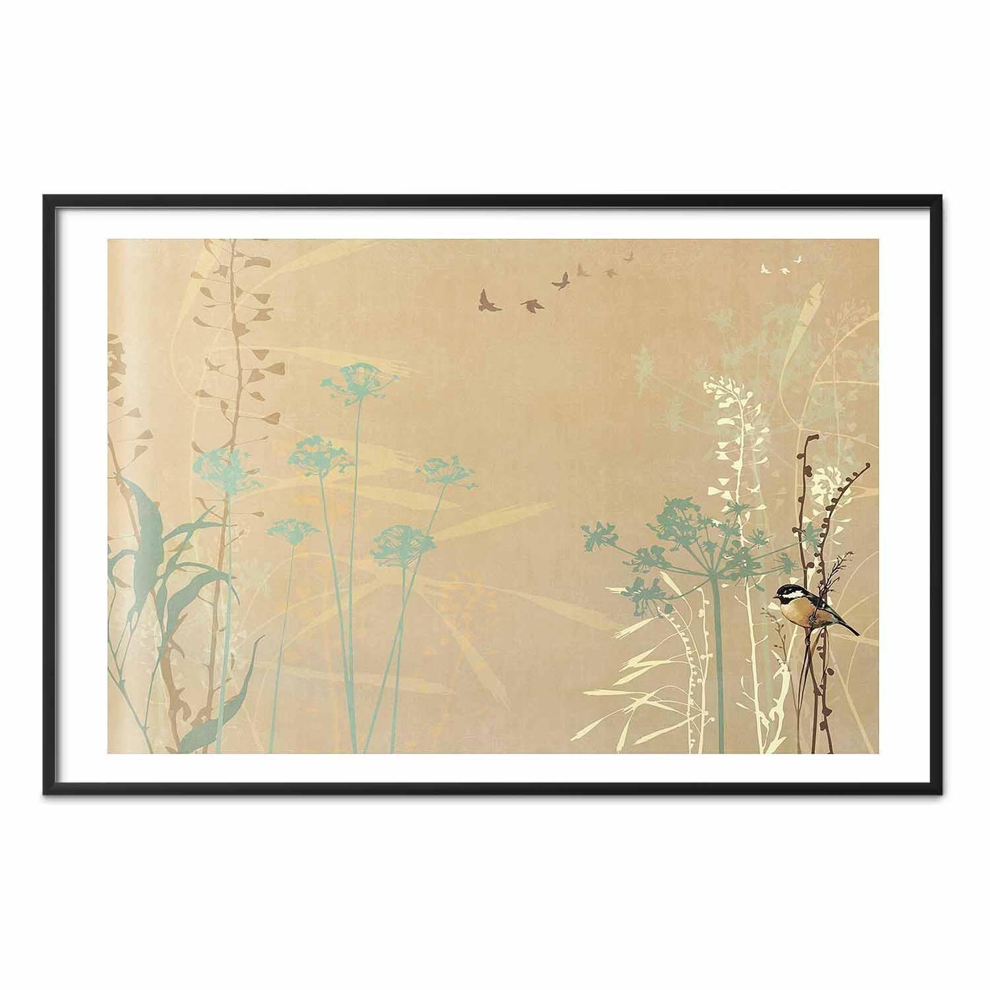 Poster - Bird on a Meadow