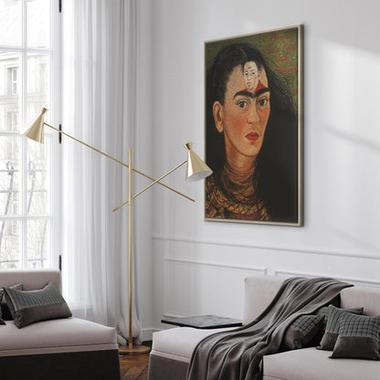Leinwandbild - Frida Kahlo – Diego and I