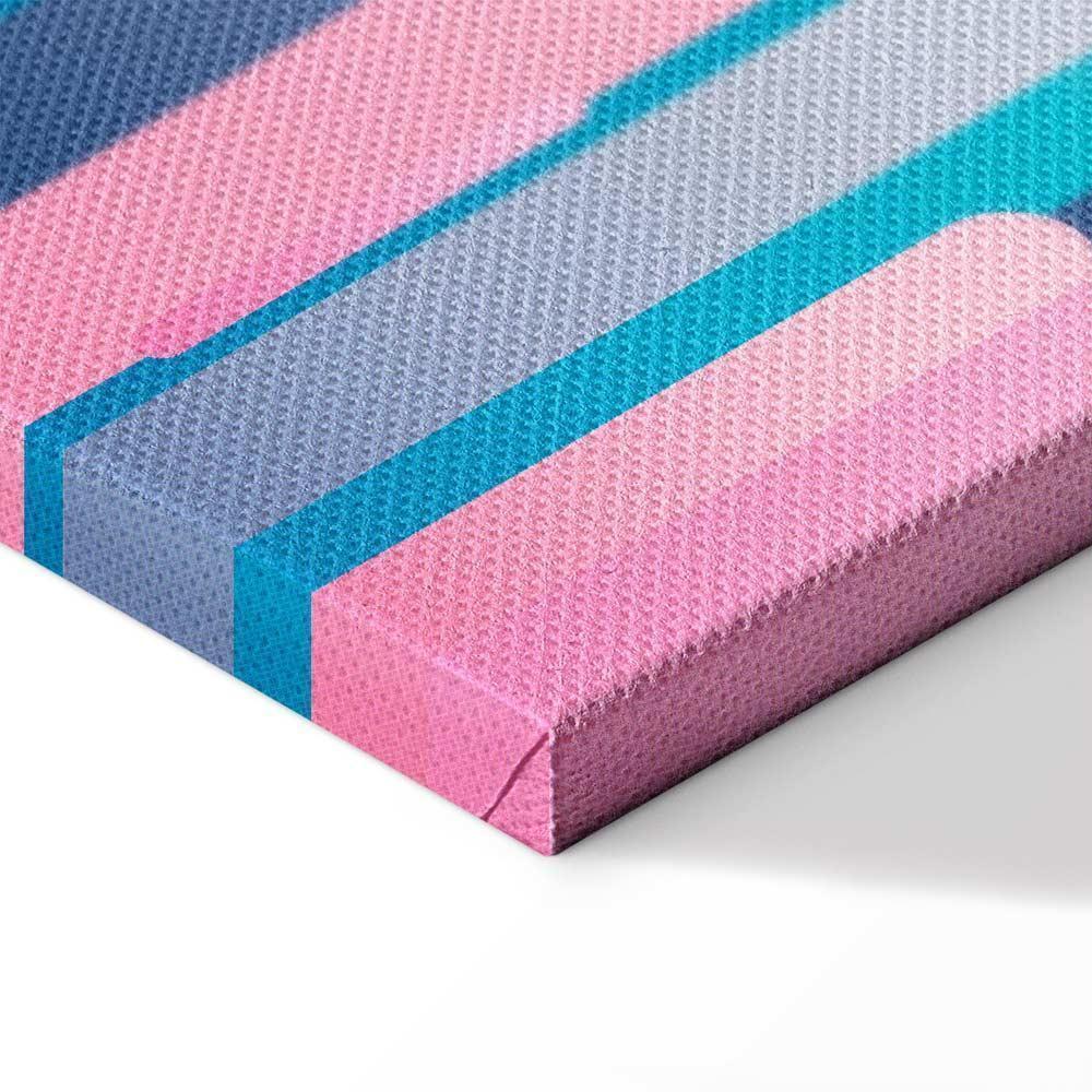 Leinwandbild - Colourful Pistons (1 Part) Vertical