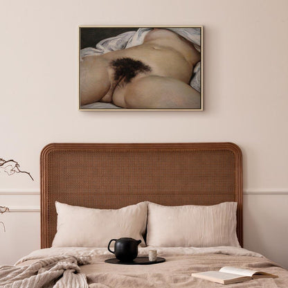 Leinwandbild - Gustave Courbet – The Origin of the World