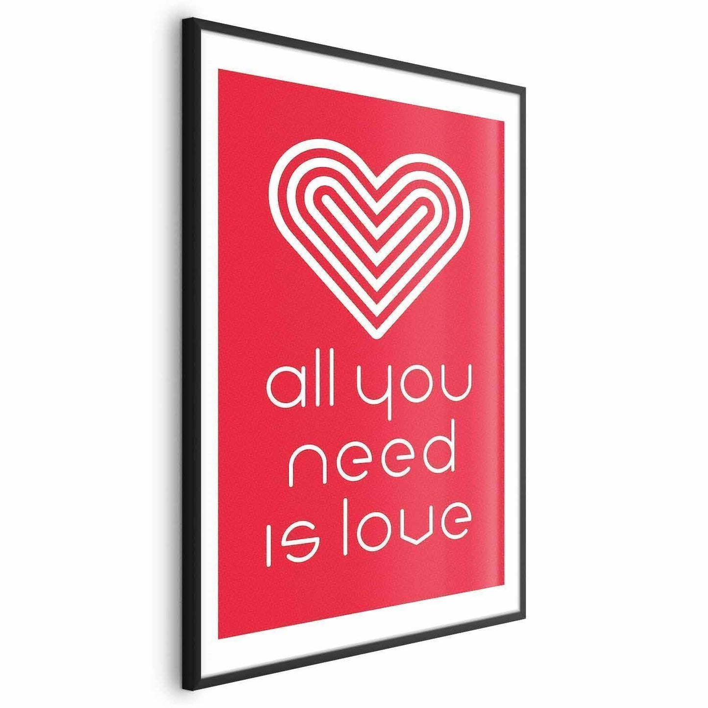 Poster - Let's Love Each Other Artgeist