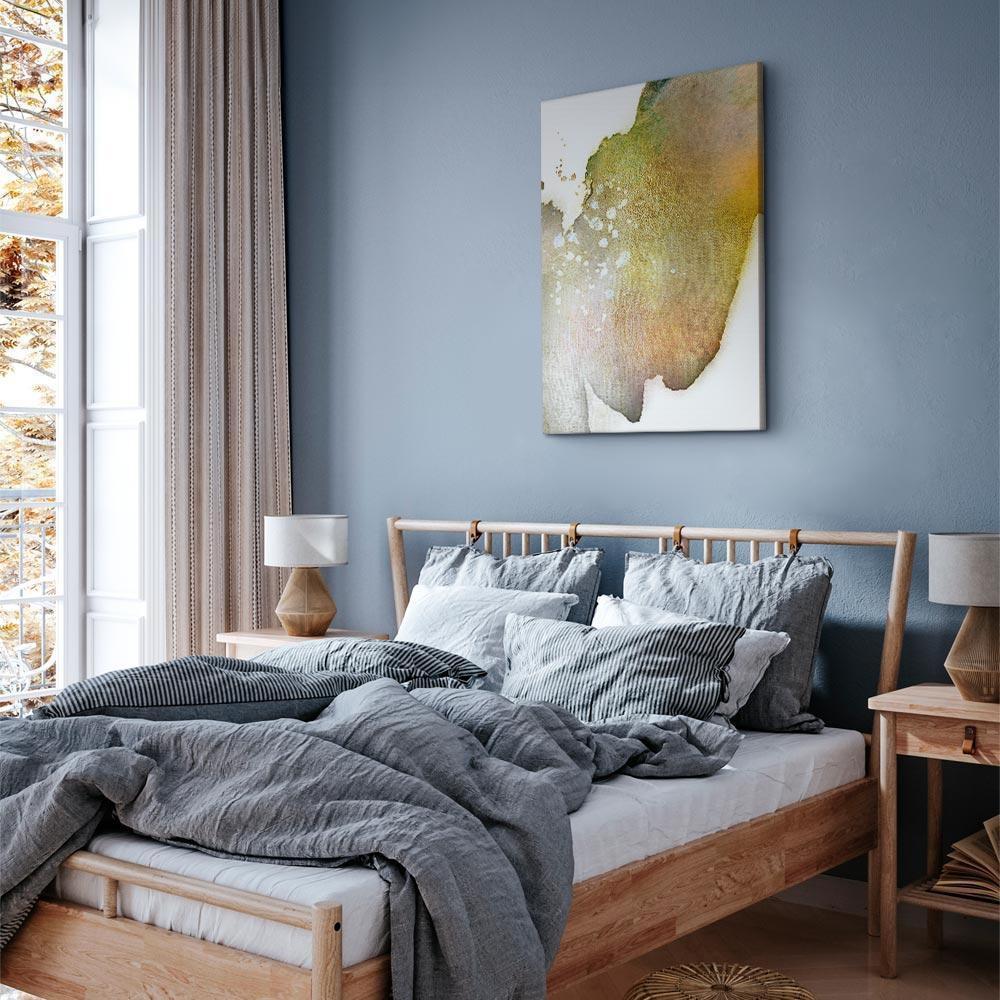 Leinwandbild - Golden Touch (1 Part) Vertical