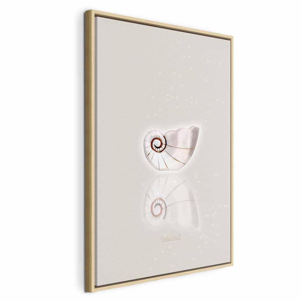 Leinwandbild - Ceramic Shell (1 Part) Vertical