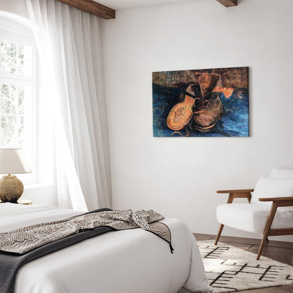 Leinwandbild - Vincent van Gogh – A Pair of Shoes