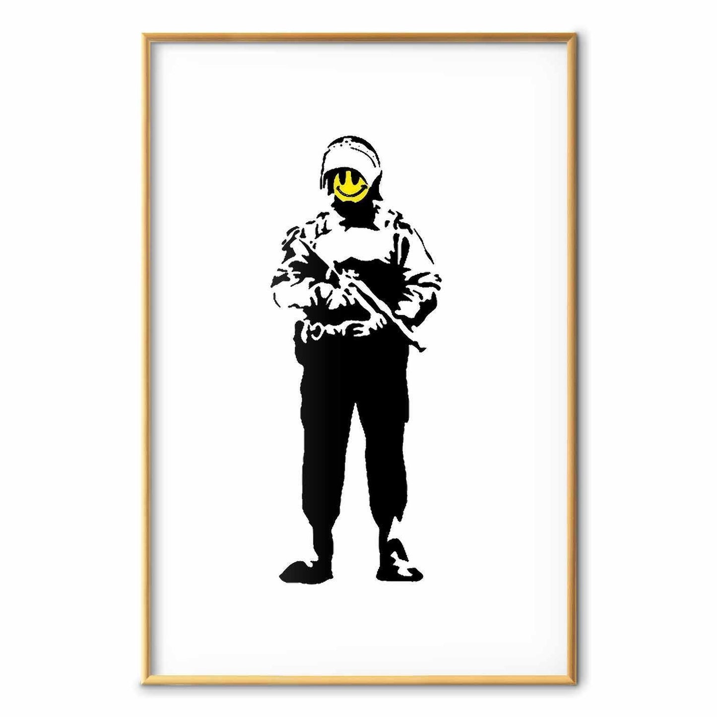 Poster - Smiling Policeman