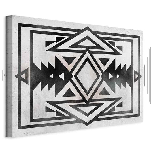 Leinwandbild - Ethnic Pattern (1 Part) Wide