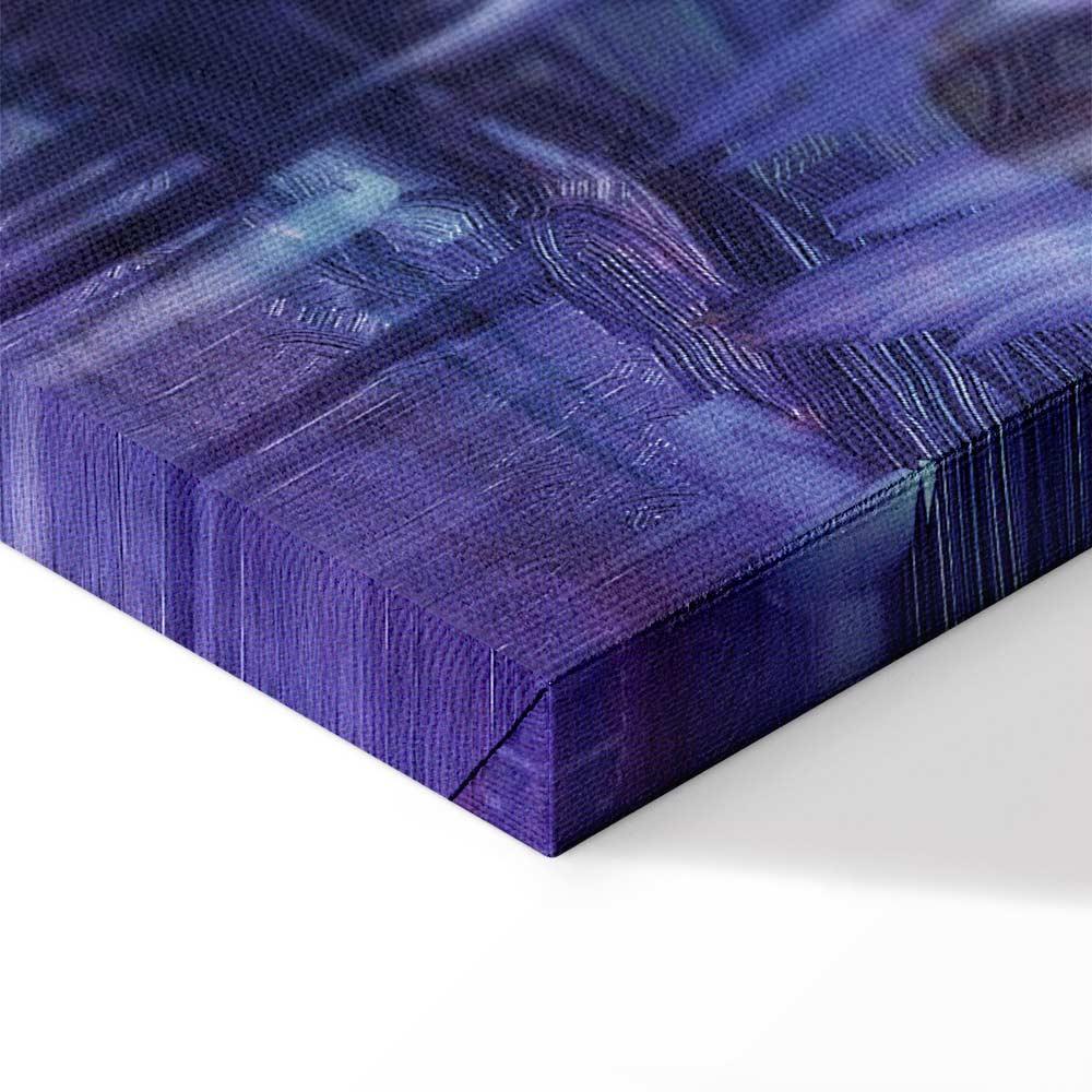 Leinwandbild - World in Paints (1 Part) Wide