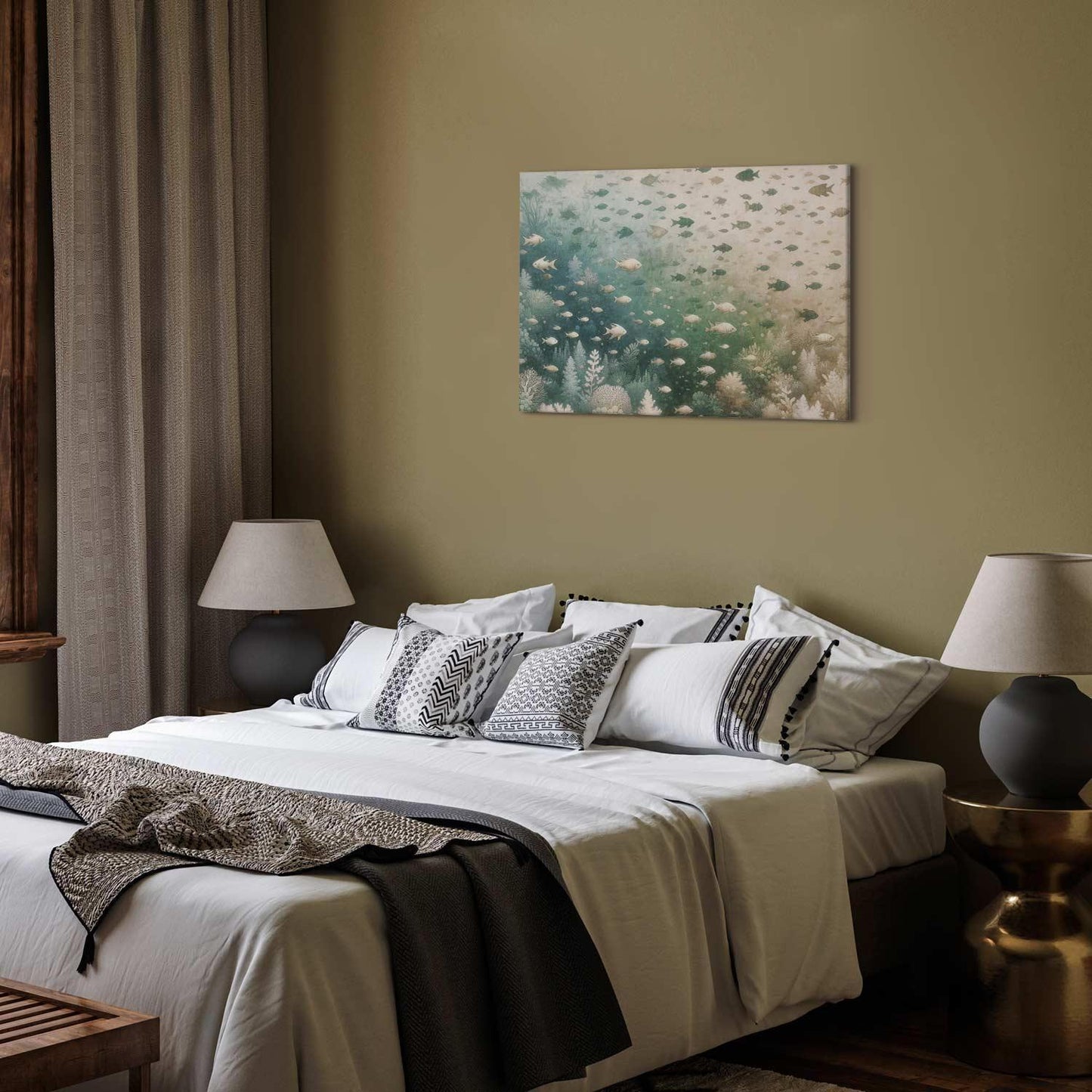 Leinwandbild - The marine world