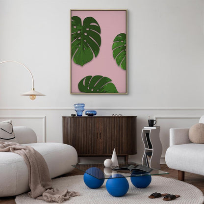 Leinwandbild - Exotic Fragment (1 Part) Vertical