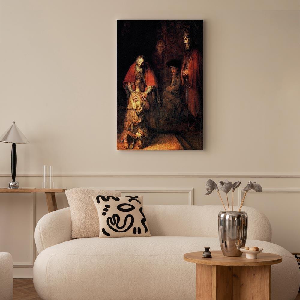 Leinwandbild - Rembrandt – The Return of the Prodigal Son