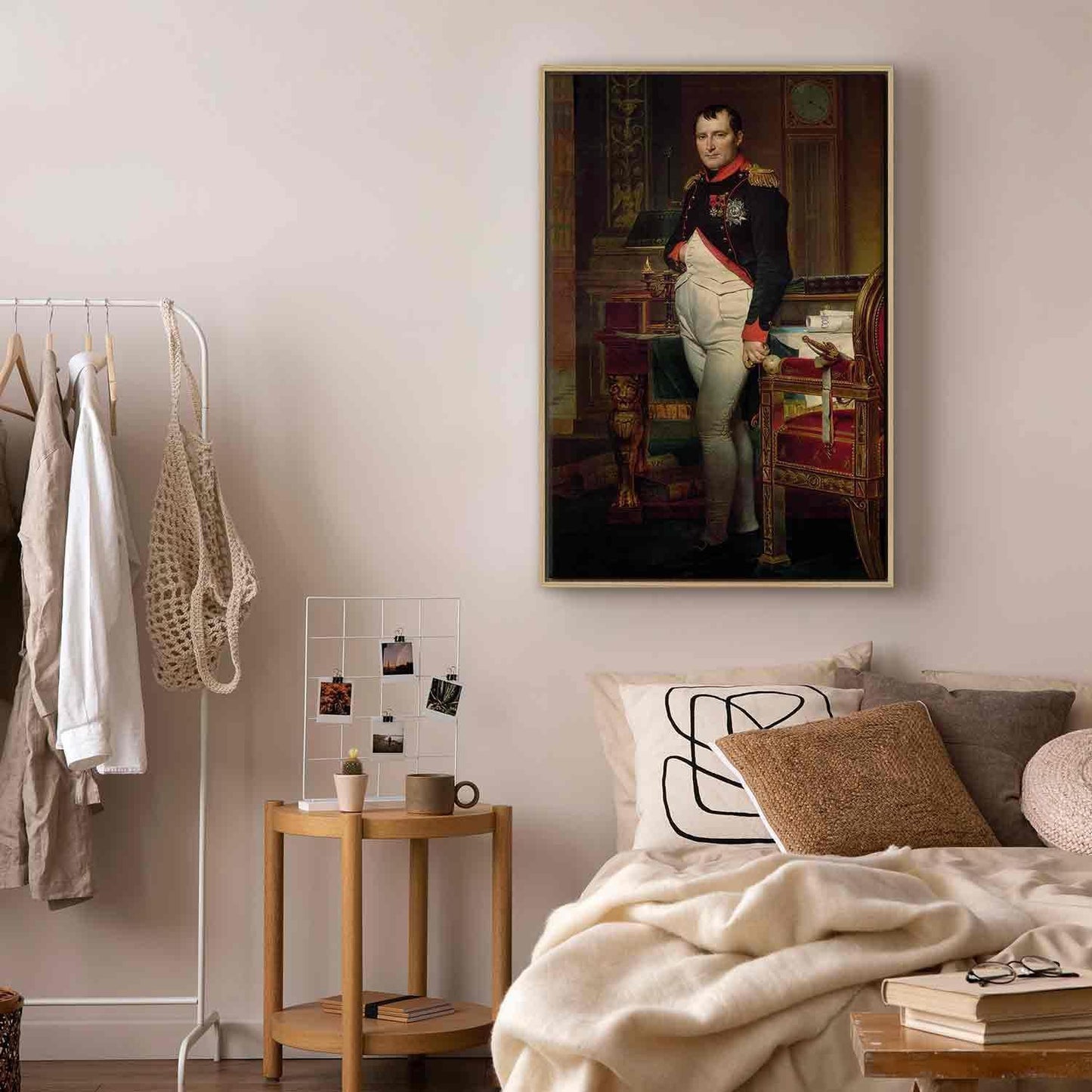 Leinwandbild - Jacques-Louis David – Napoleon Bonaparte
