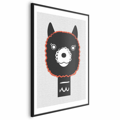 Poster - Decorative Alpaca Artgeist