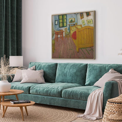 Leinwandbild - Vincent Van Gogh – The bedroom