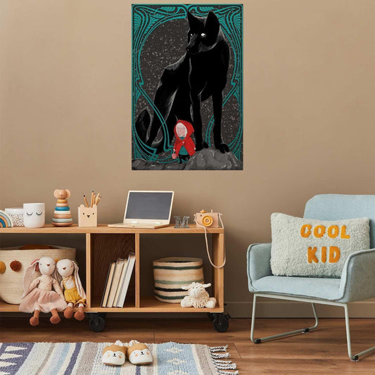 Poster - Little Red Riding Hood Artgeist