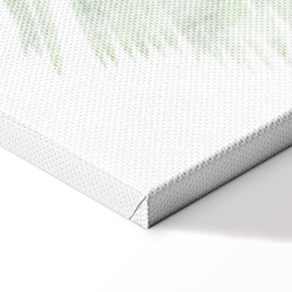 Leinwandbild - Velvet Green (1 Part) Vertical