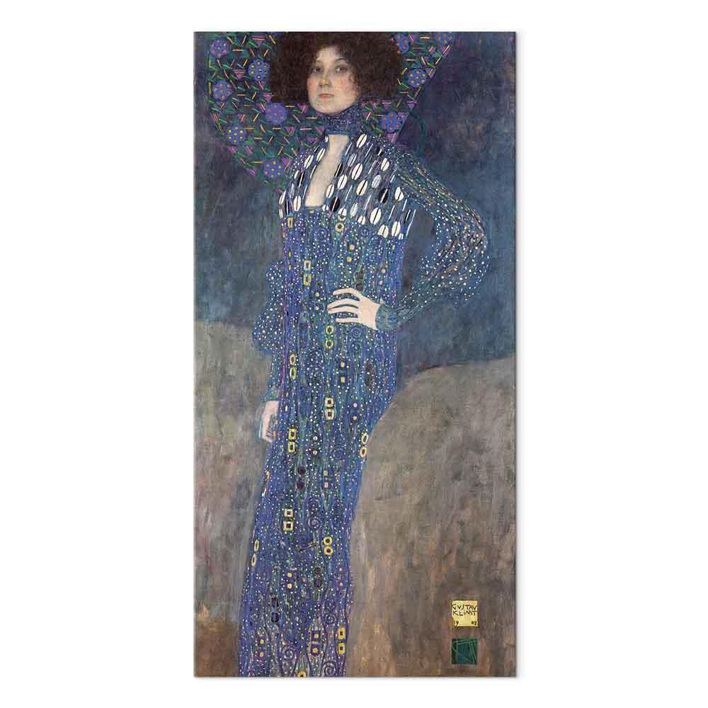 Leinwandbild - Gustav Klimt – Emilie Flöge