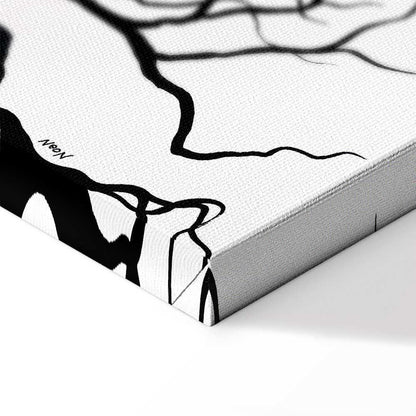 Leinwandbild - The Kiss of the Wind