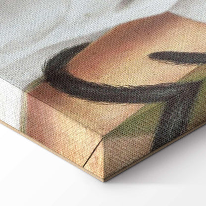 Leinwandbild - Frida Kahlo – Self-Portrait with Monkeys