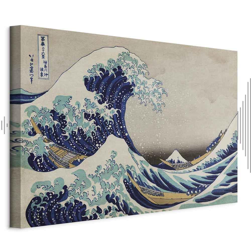 Leinwandbild - Hokusai Katsushika – The Great Wave off Kanagawa