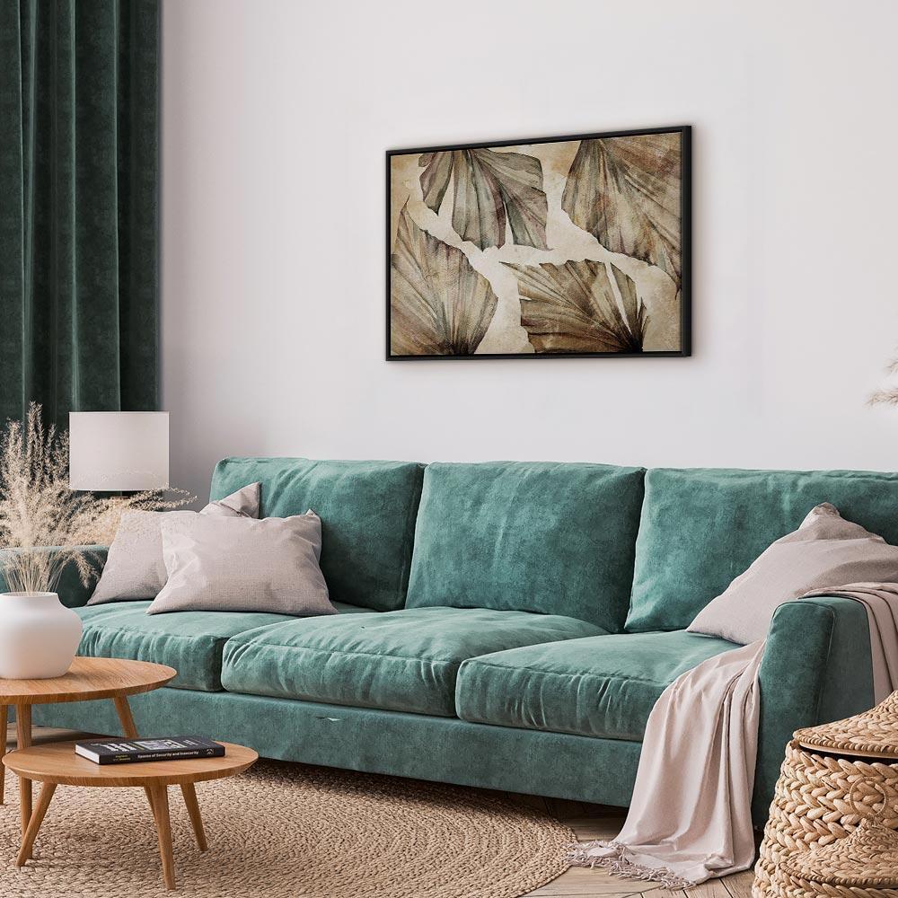 Leinwandbild - Autumn Leaves (1 Part) Wide