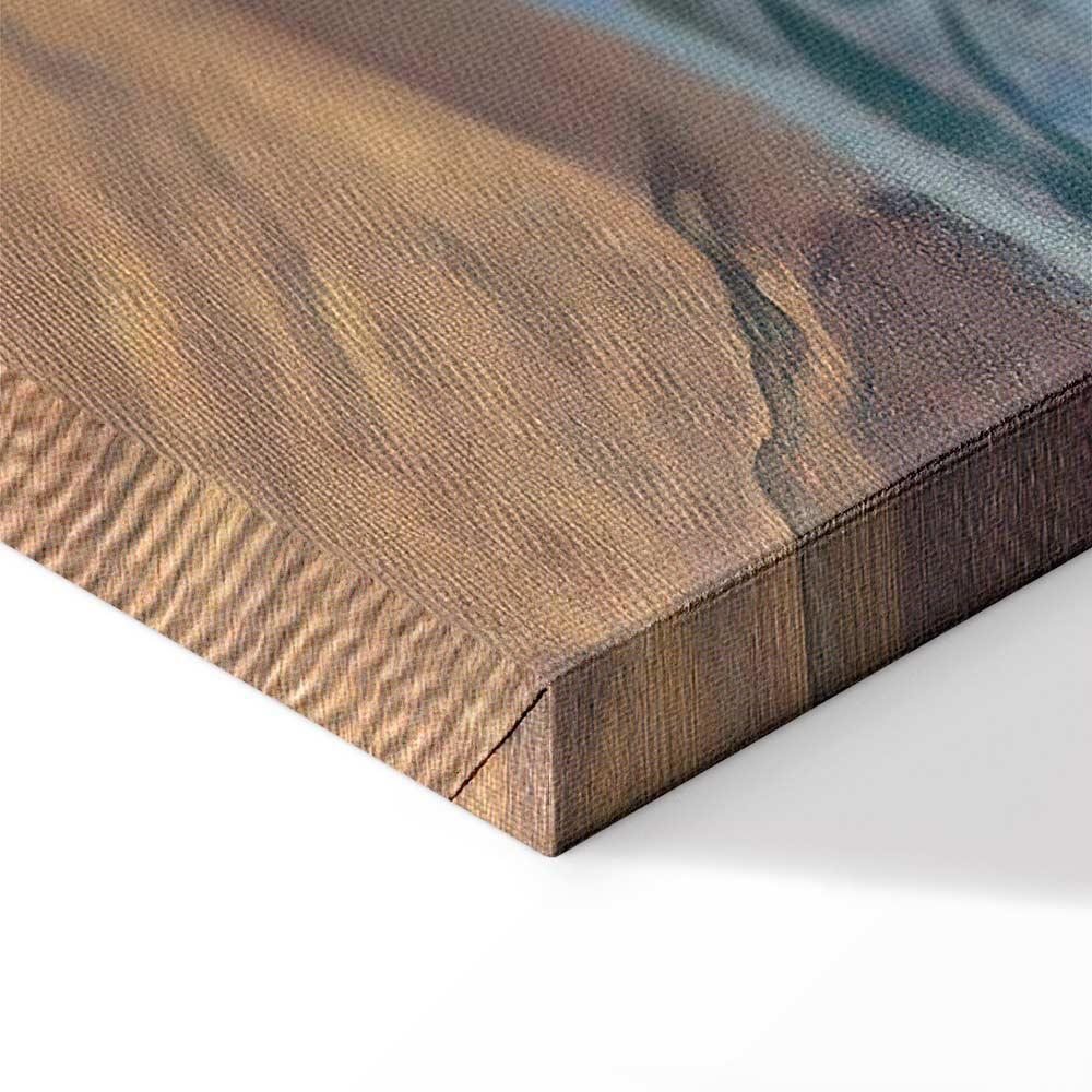 Leinwandbild - Joaquín Sorolla y Bastida – Running along the Beach