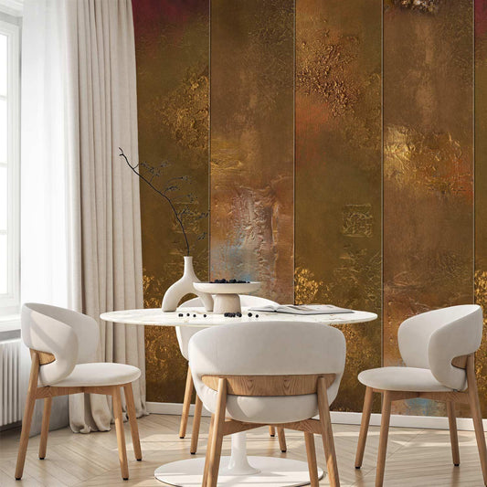 Tapete Goldenes Vlies – Struktur & Glanz in Perfektion