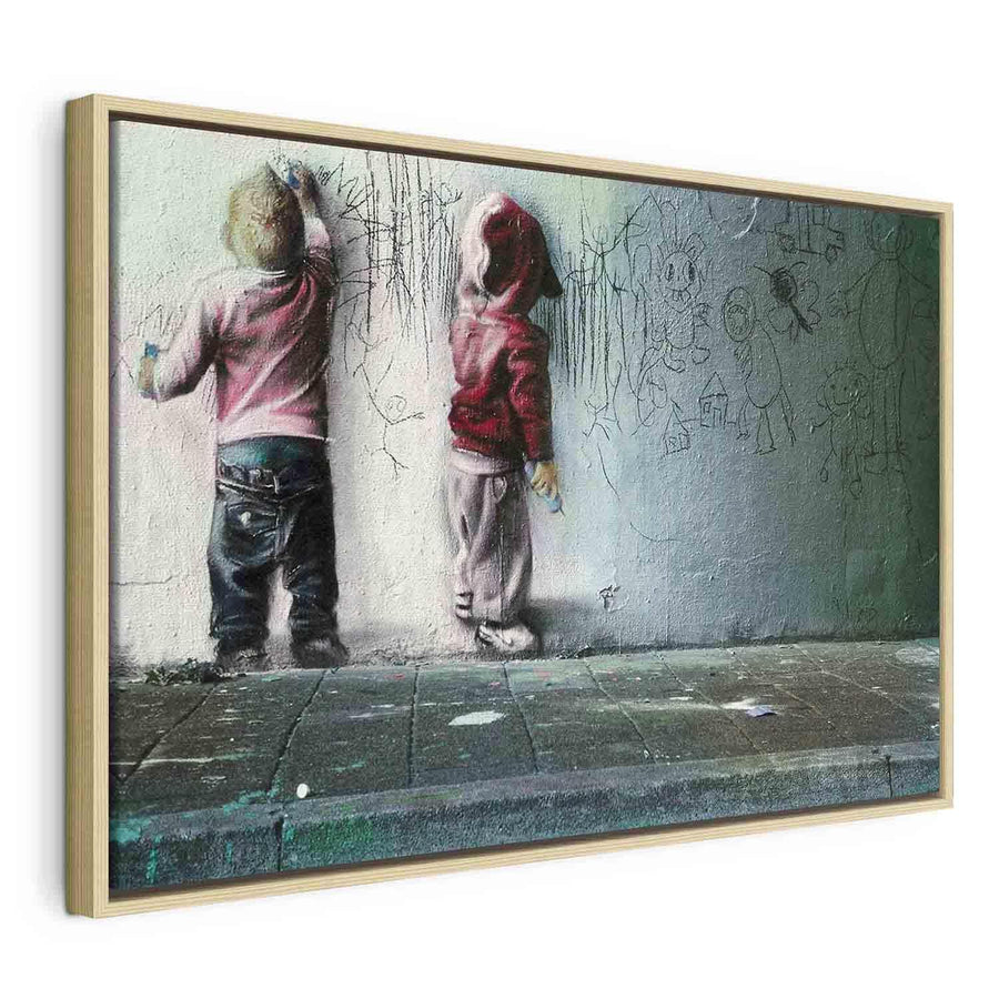 Leinwandbild - Modern Playground Artgeist