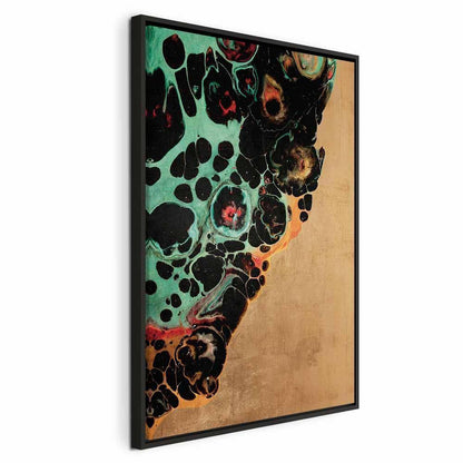 Leinwandbild - Composition of Micro Shapes (1-part) - Abstract Forms of Colors