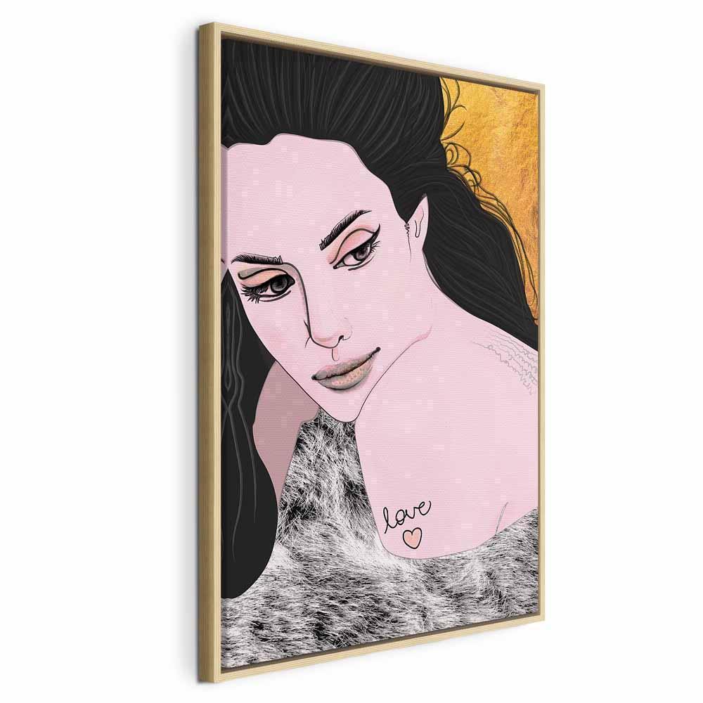 Leinwandbild - Sensual and Love (1 Part) Vertical