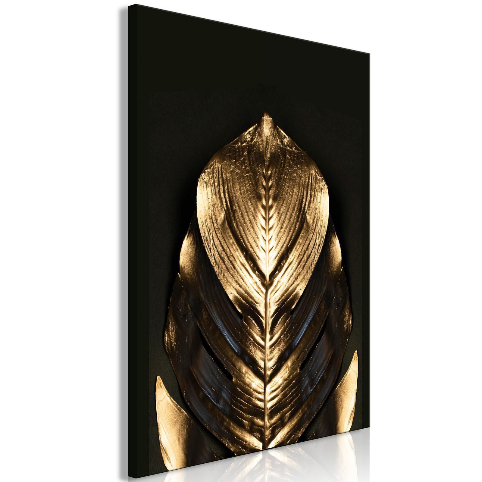 Leinwandbild - Pharaoh's Gold (1 Part) Vertical Artgeist