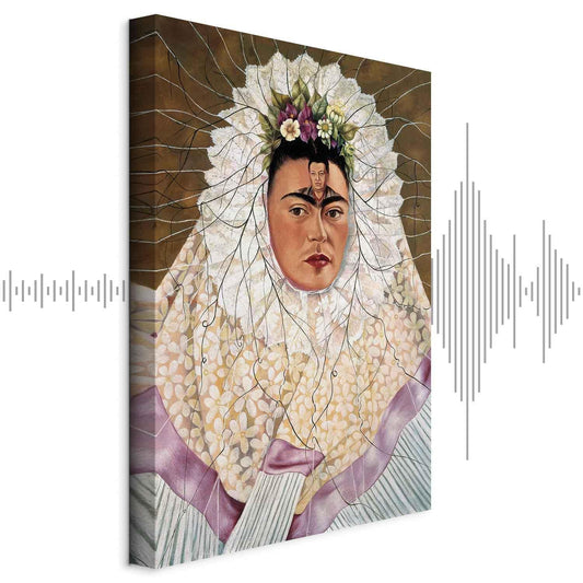 Leinwandbild - Frida Kahlo – Self-Portrait as a Tehuana (Diego on My Mind)