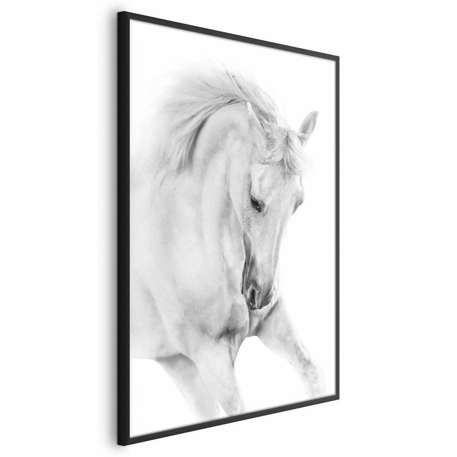 Poster - White Horse Artgeist