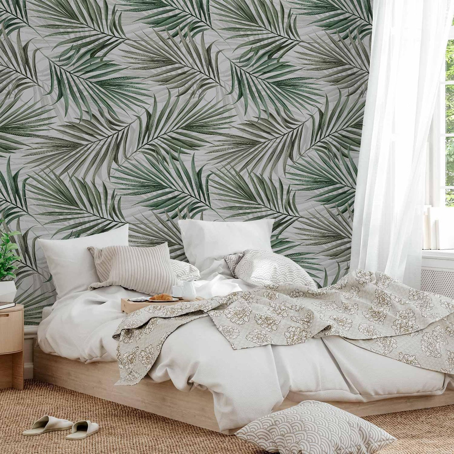 Fototapete - Leaf Chasing - Third Variant