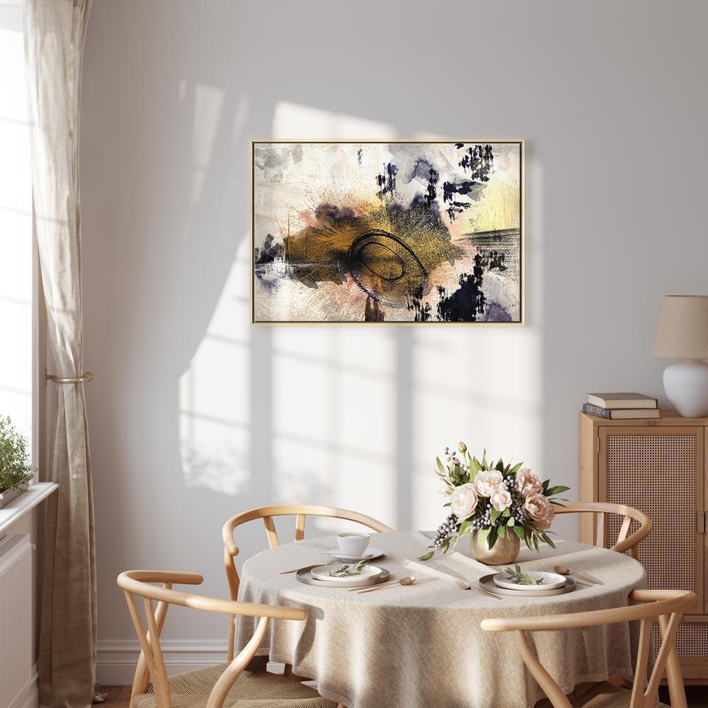 Leinwandbild - Morning on the River (1 Part) Wide