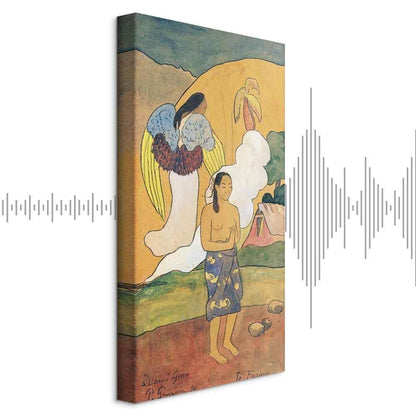 Leinwandbild - Paul Gauguin – Te faruru