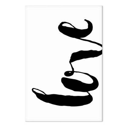 Leinwandbild - Black Love (1 Part) Vertical