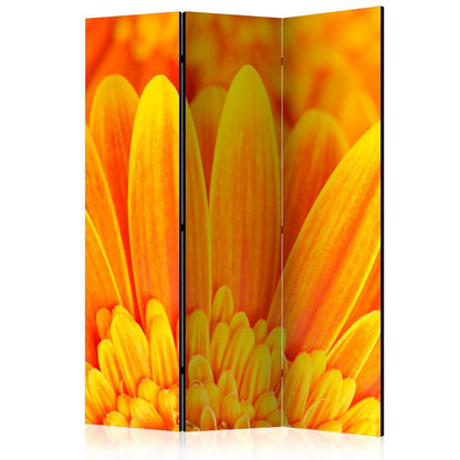 Paravent - Yellow gerbera daisies Artgeist