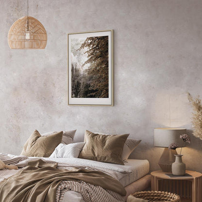 Leinwandbild - Sepia Park (1 Part) Vertical