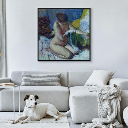 Leinwandbild - Edgar Degas – After the Bath