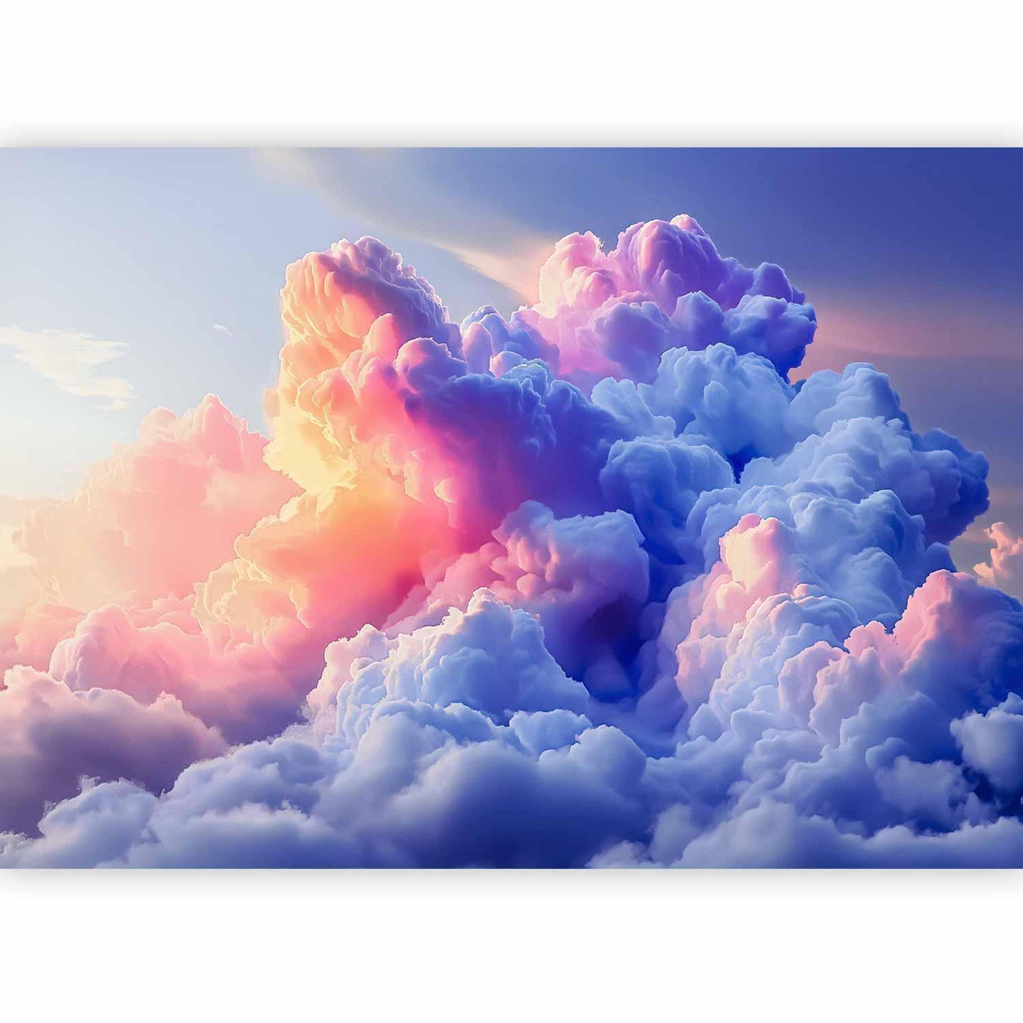 Fototapete - Clouds Like Painted: Artistic Brushes of Dawn Painting the Sky Artgeist