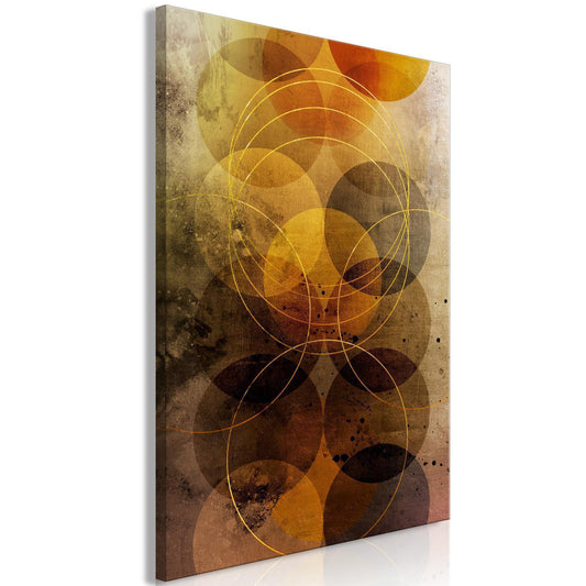 Leinwandbild - Sun Journey (1 Part) Vertical Artgeist
