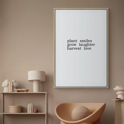 Leinwandbild - Harvest of Love (1 Part) Vertical