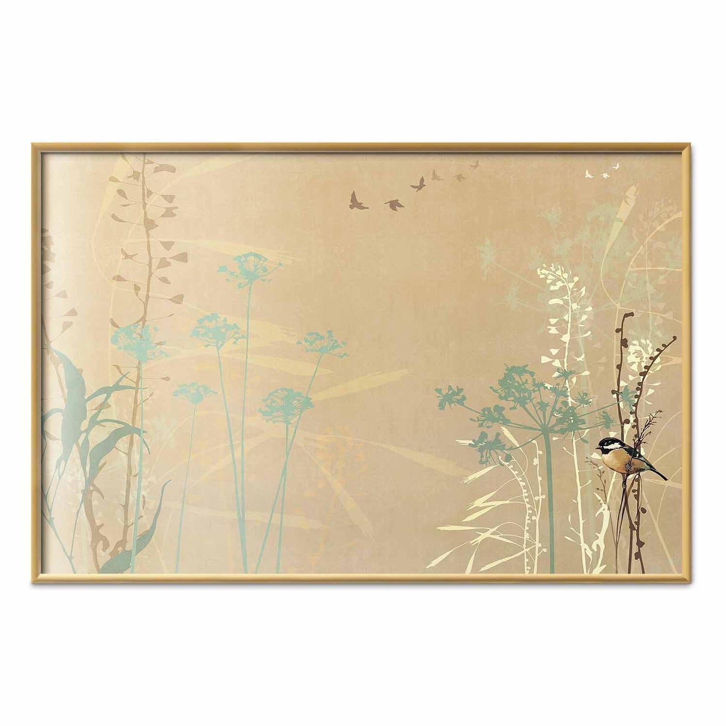 Poster - Bird on a Meadow