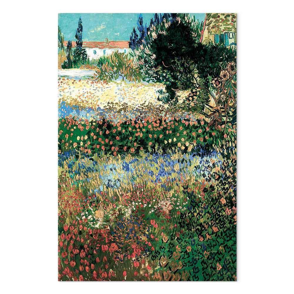 Leinwandbild - Vincent van Gogh – Blossoming Garden