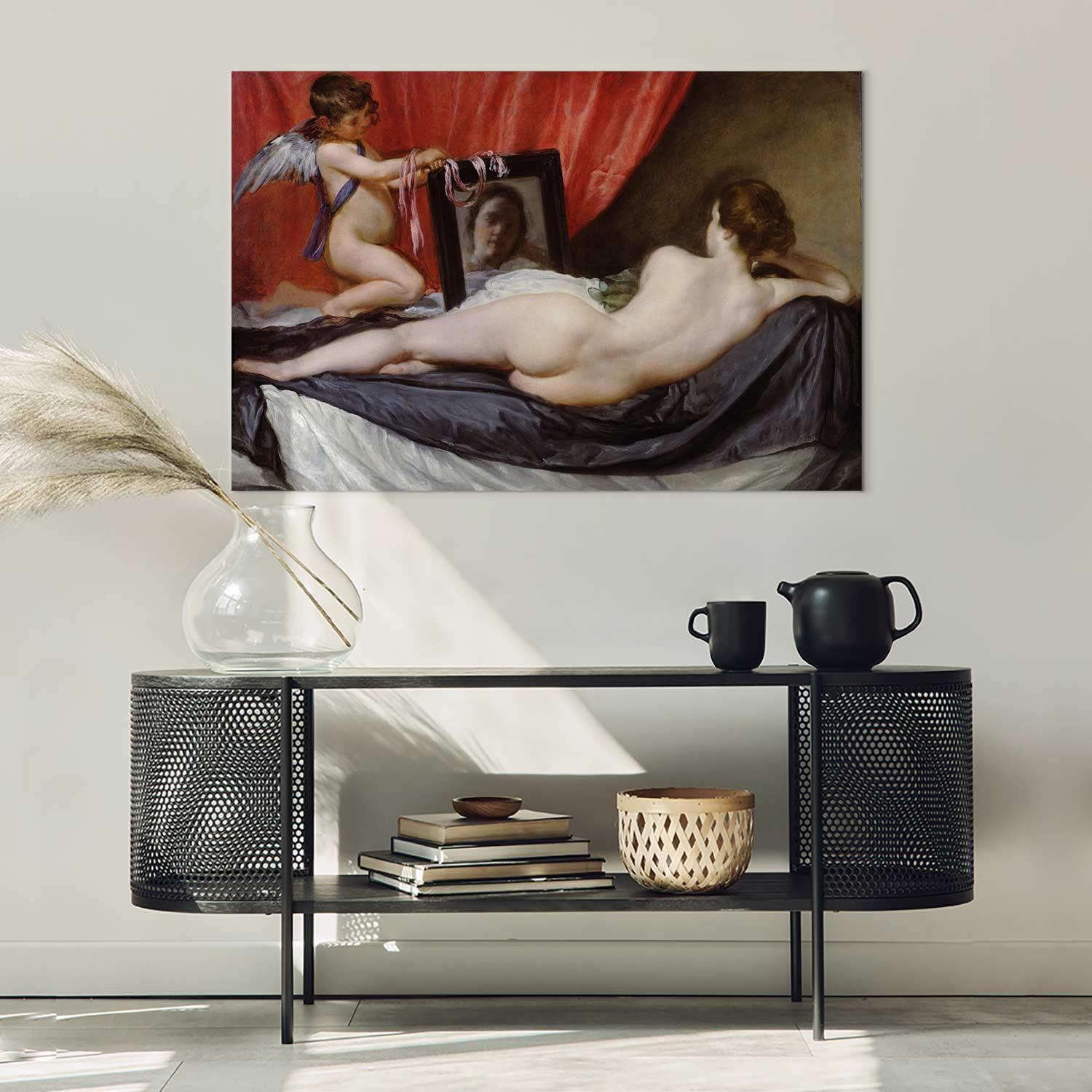 Leinwandbild - The Rokeby Venus (Diego Velázquez) Artgeist