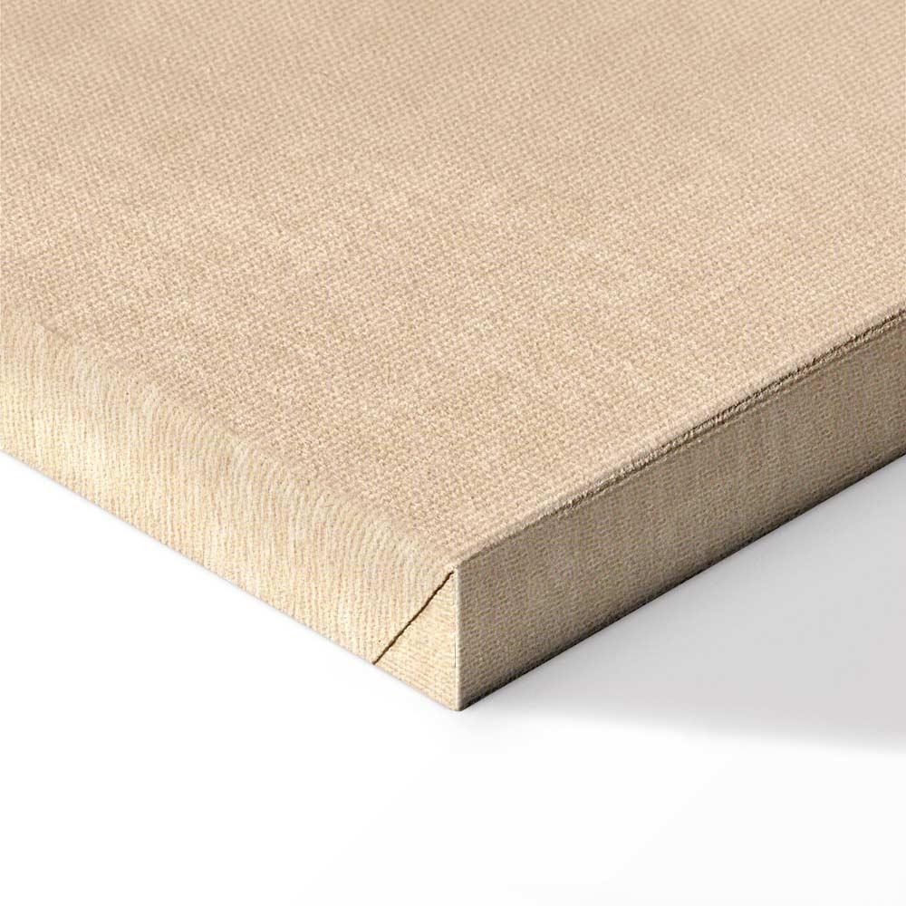 Leinwandbild - Sweet Dreams - Pastel Inscription Surrounded by the Moon and Stars