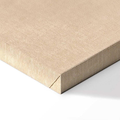 Leinwandbild - Sweet Dreams - Pastel Inscription Surrounded by the Moon and Stars